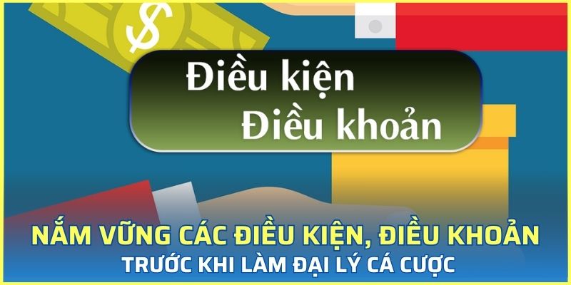 Nắm vững các điều kiện, điều khoản trước khi làm đại lý cá cược