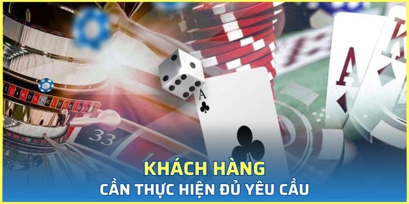 Người chơi cần thực hiện đúng theo yêu cầu của chương trình